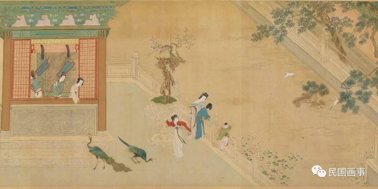 《汉宫春晓图》全幅欣赏（100幅女性油画）